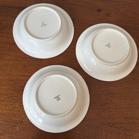 💕 Epiag Czechoslovakia Rose Floral Fine China Porcelain Bowls - Set of 3 - Picture 7 of 10